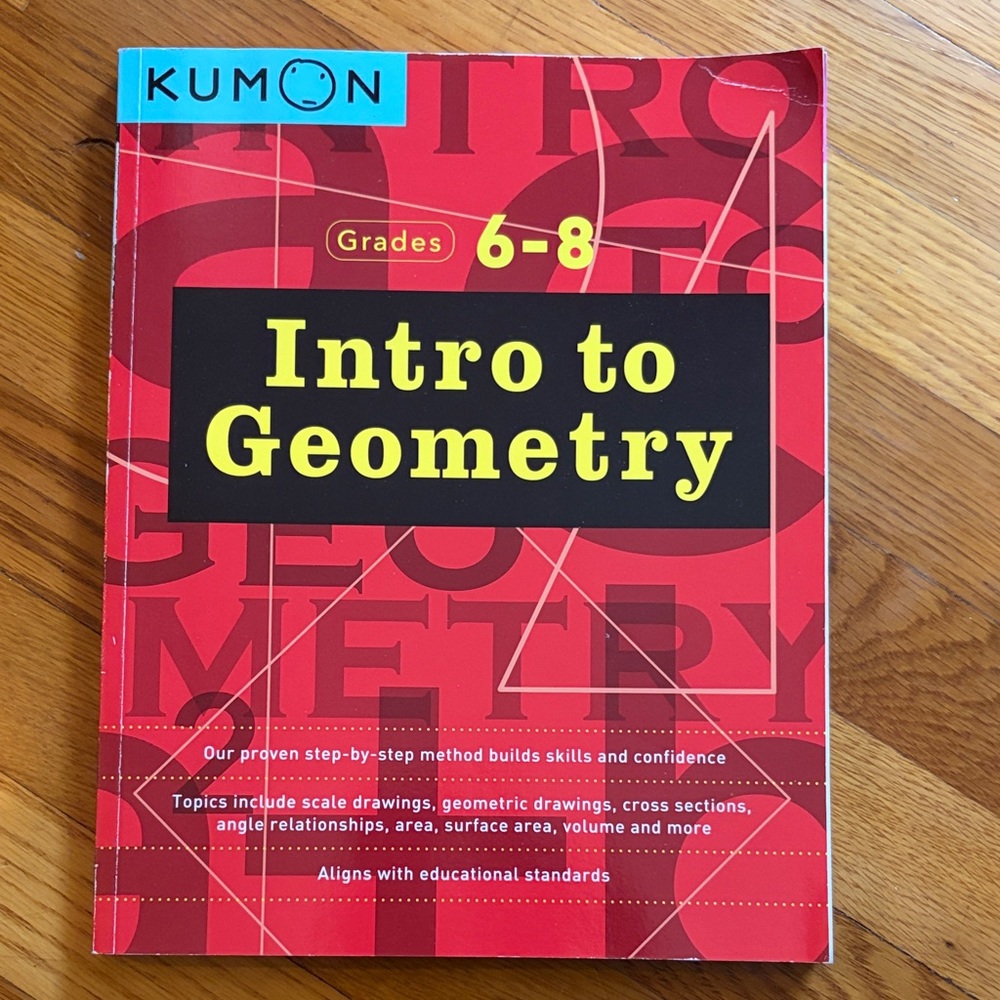 Kumon Intro to Geometry Book